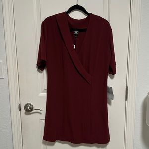 NWT - Burgundy short dress